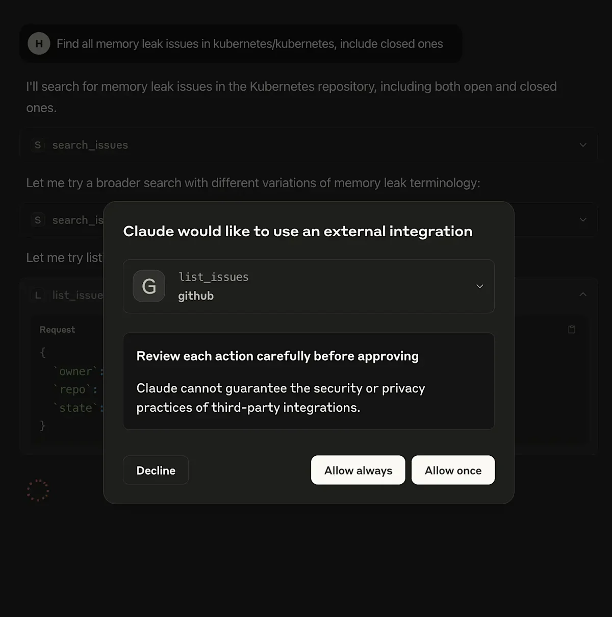 Securing MCP Servers - List Issues