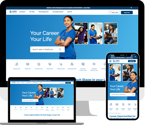 Image - AMN Healthcare Website