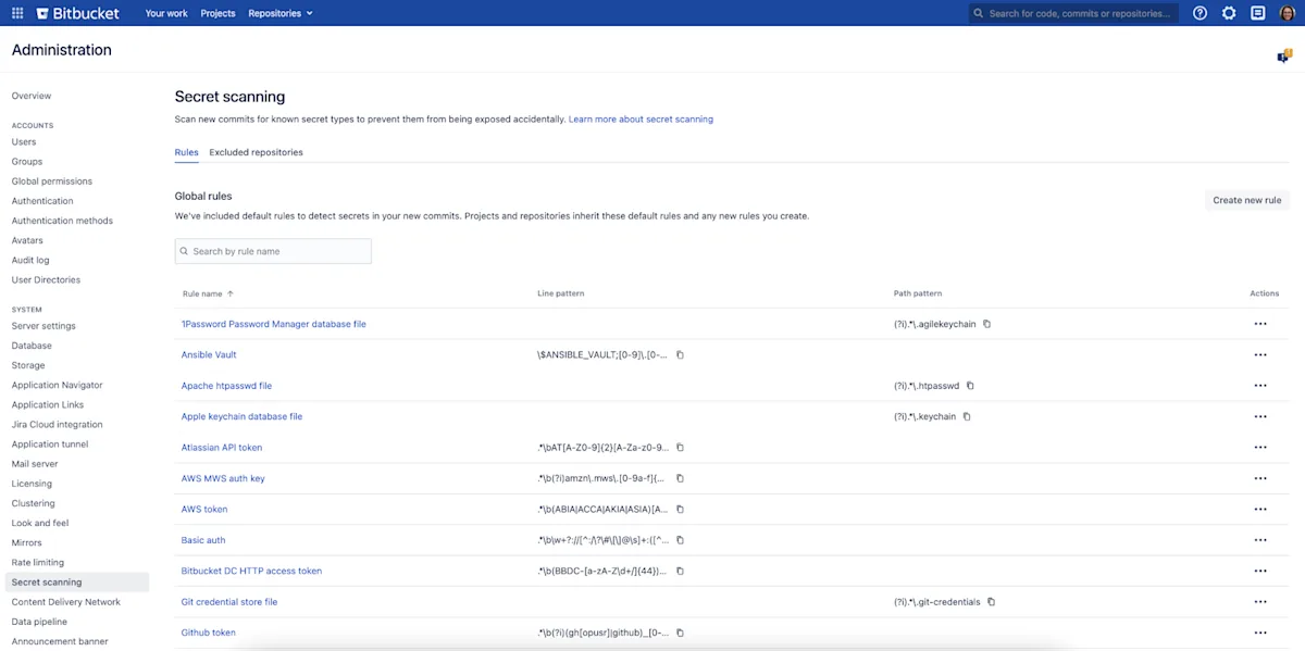 Prevent Secret Leaks - Enabling Bitbucket Secret Scanning