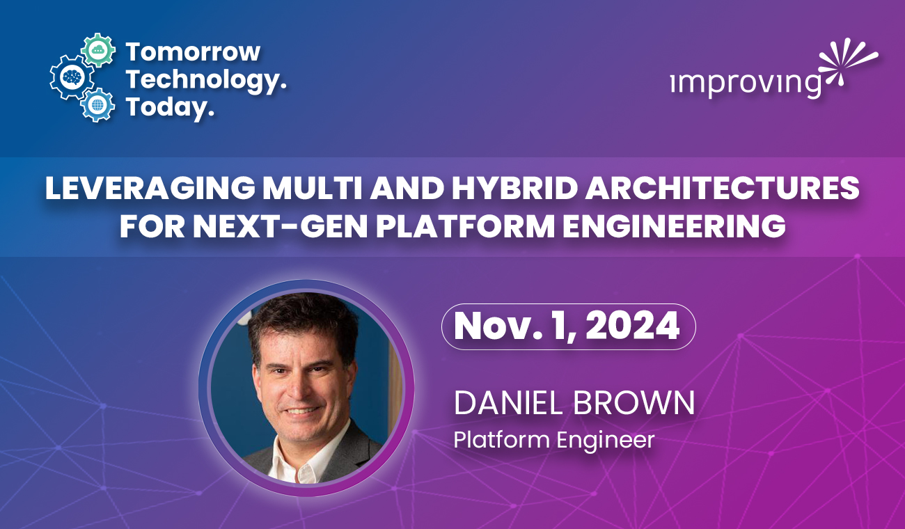 Tomorrow Technology Today Webinar Series Improving Tomorrow technology today webinar series improving