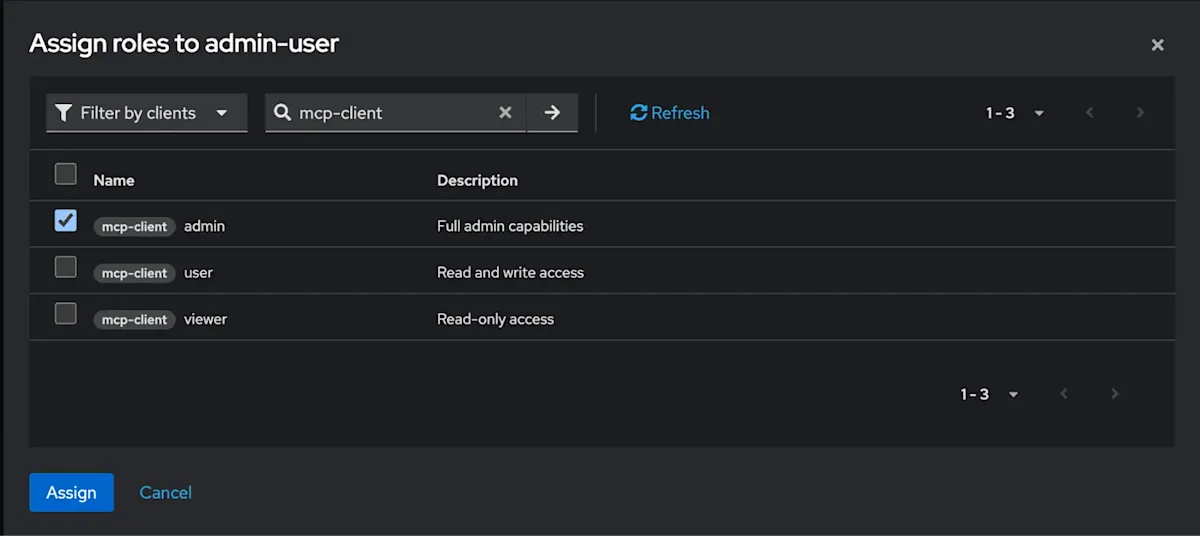Securing MCP Servers - Assign Roles