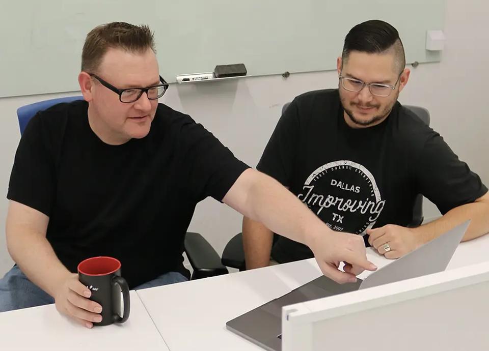 Michael Dudley and Kevin Baker discussing PATH