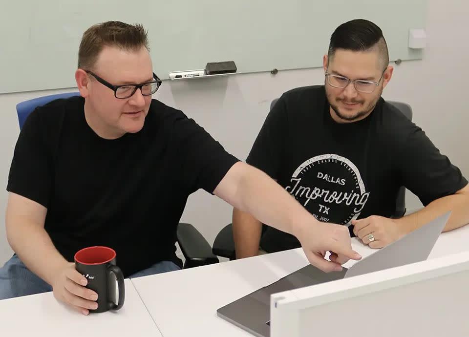 Michael Dudley and Kevin Baker discussing PATH