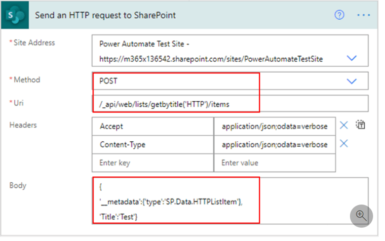 Asset - Image 4 How to use SharePoint REST APIs with Power Automate