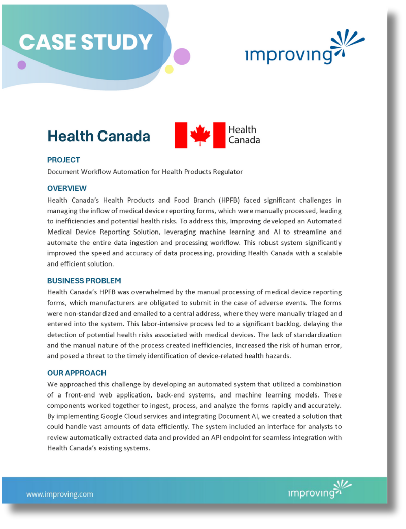 Image - Partner Portal (Google) Case Study - Health Canada