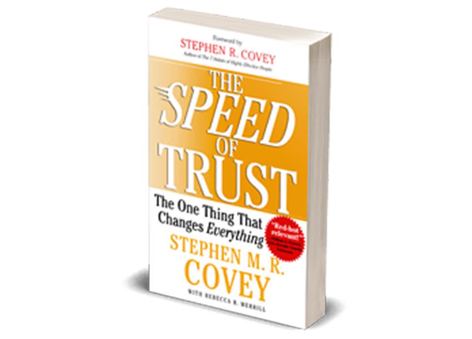 Speed of Trust book cover