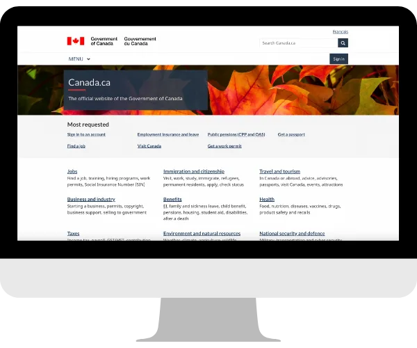 Image - Govt of Canada Website Image - Govt of Canada Website