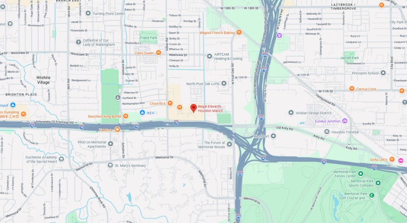 Map - Houston Movie Night 2026