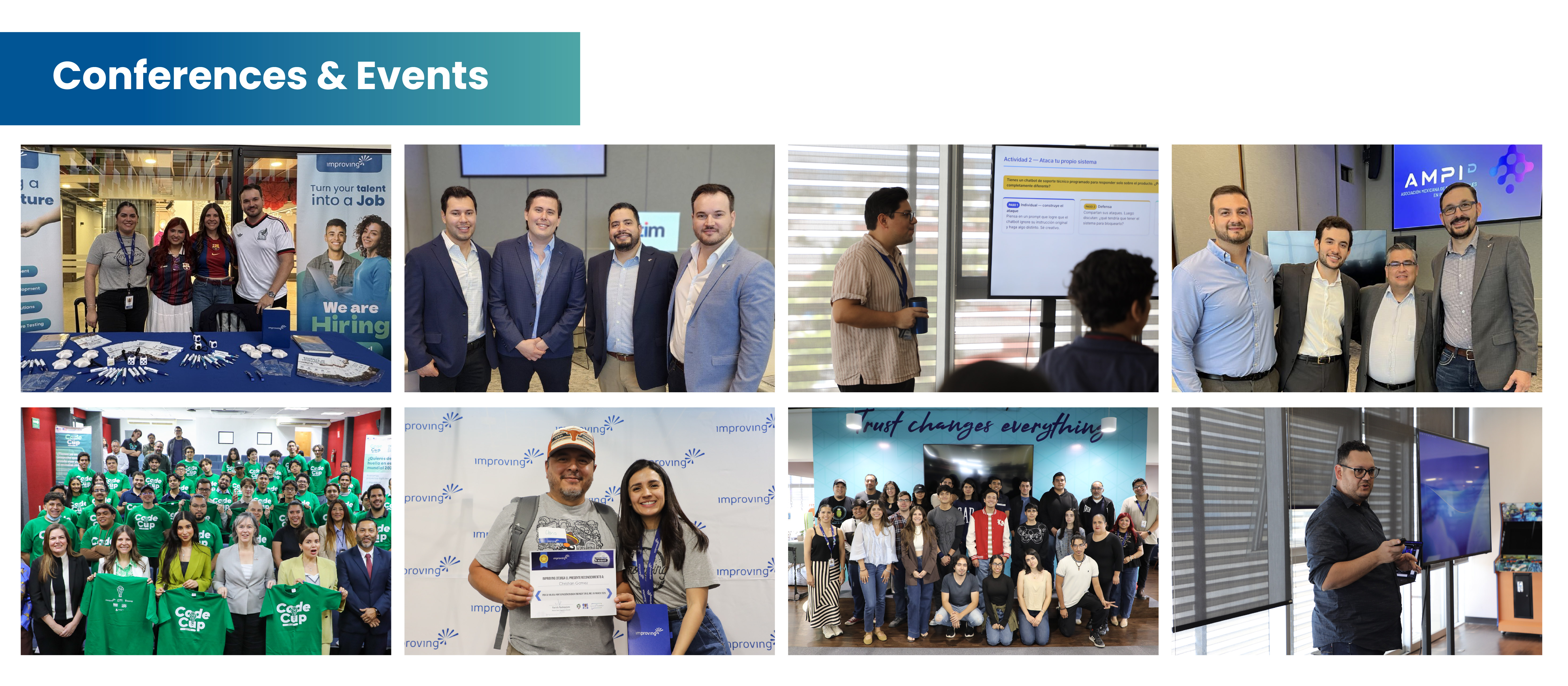 Banners pag web Conferences & Events