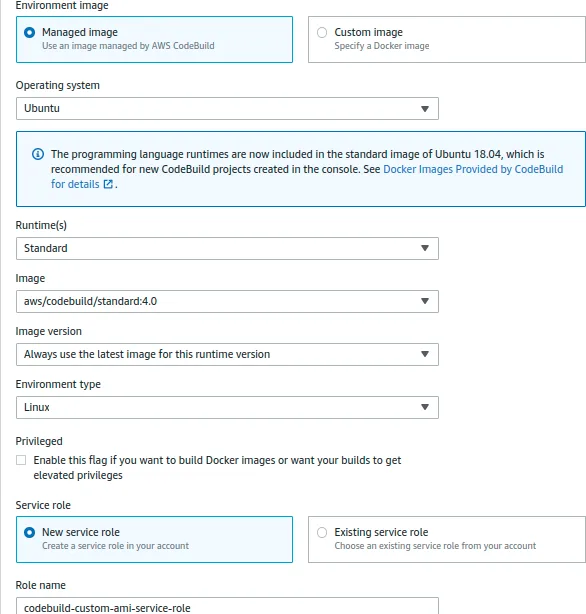 Automate Golden AMI - Environment Configuration v2