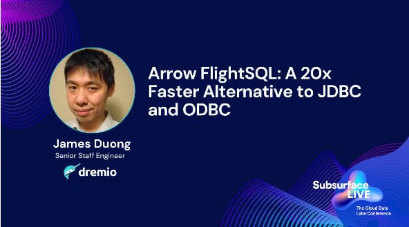 Image - James Duong Arrow FlightSQL