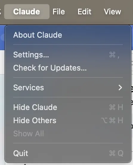 Blog - MCP Server - Claude Desktop Settings