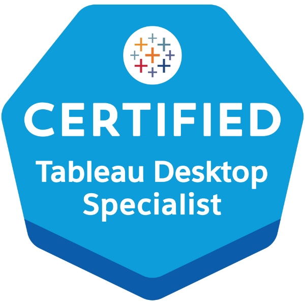 Image - Tableau Desktop Specialist