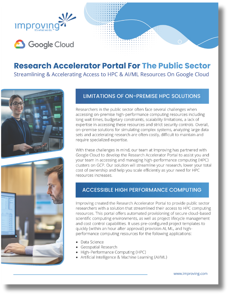 Image - Partner Portal (Google) 2-Pager - Research Accelerator Portal