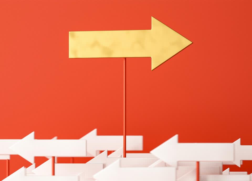 Blog Photo - Arrows Stock Image