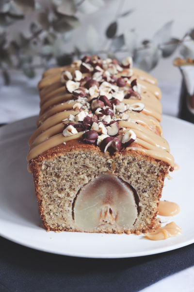 Pear Hazelnut cake