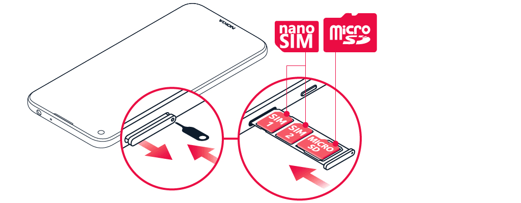 Установка второй SIM-карты
