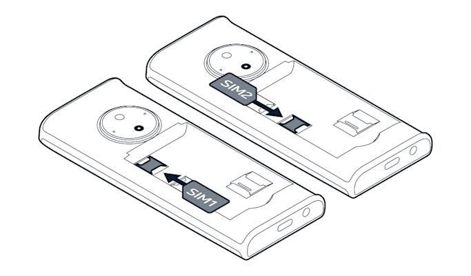 Insertar la tarjeta SIM