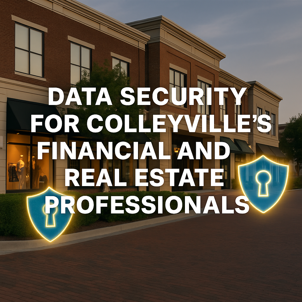 Data Security for Colleyville’s Financial and Real Estate Professionals
