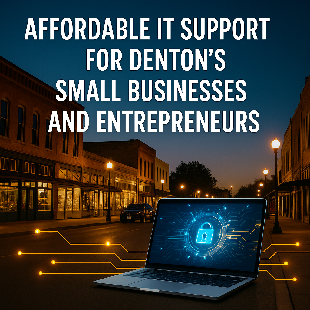Affordable IT Support for Denton’s Small Businesses and Entrepreneurs