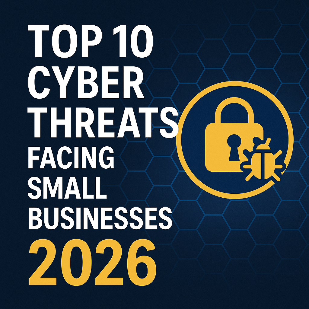 Top 10 Cyber Threats Facing Small Businesses in 2026