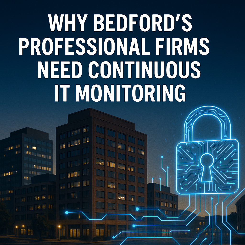 Why Bedford’s Professional Firms Need Continuous IT Monitoring