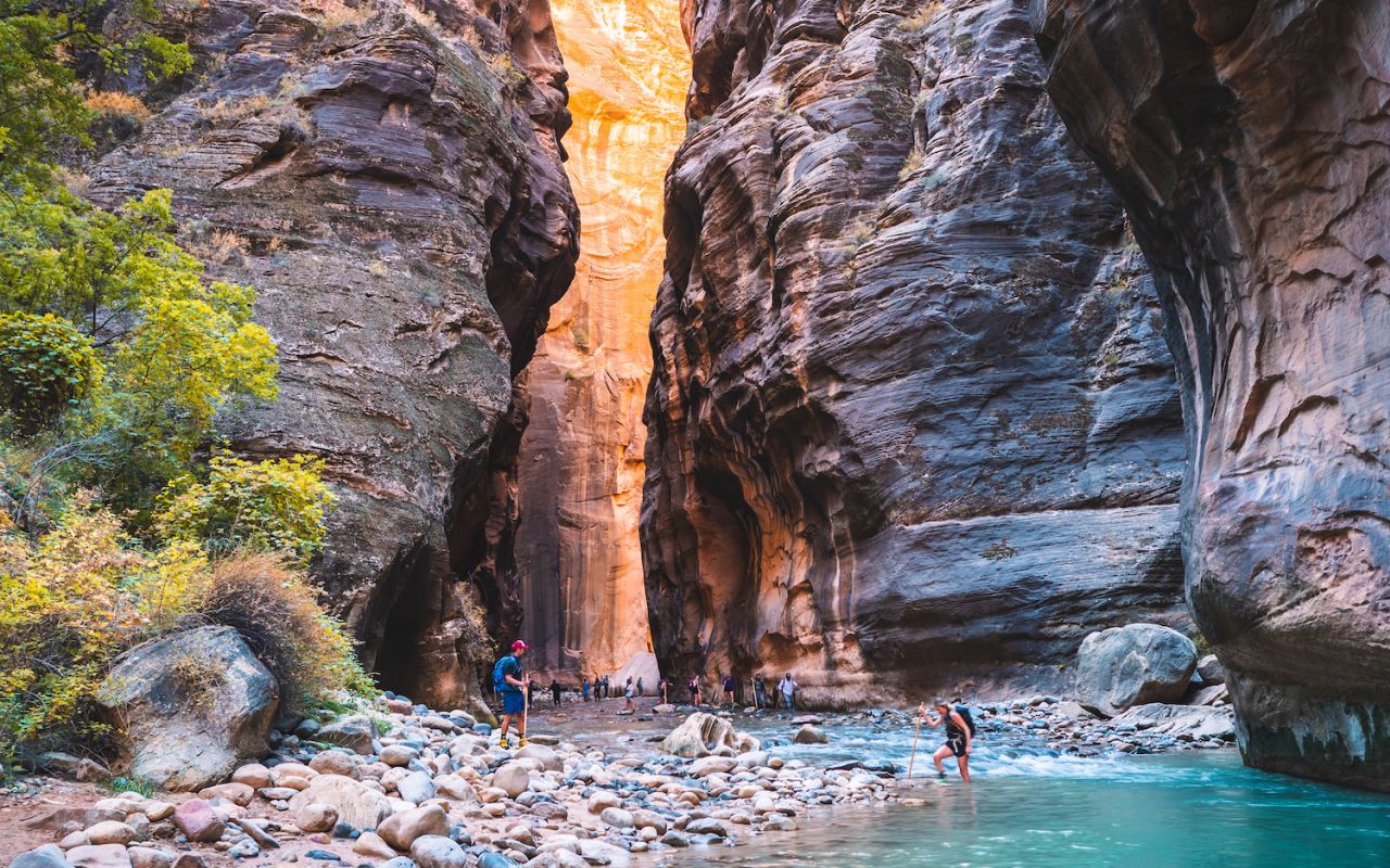 Zion | Photo Gallery | 2 - Zion National Park narrows 