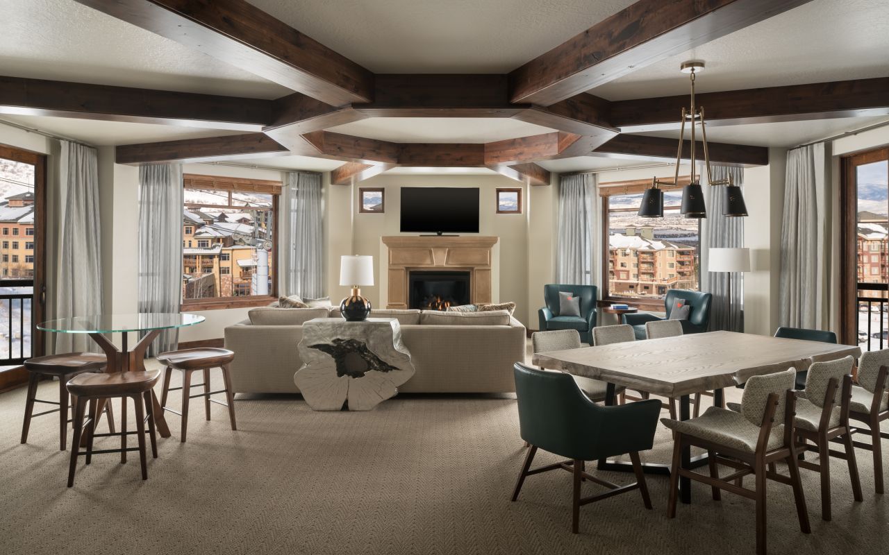 Hyatt Centric Park City | Photo Gallery | 1 - Suite Rooms Choose between an array of suite style rooms that range from one to four bedrooms. Enjoy a spacious and clean atmosphere in each of these rooms.