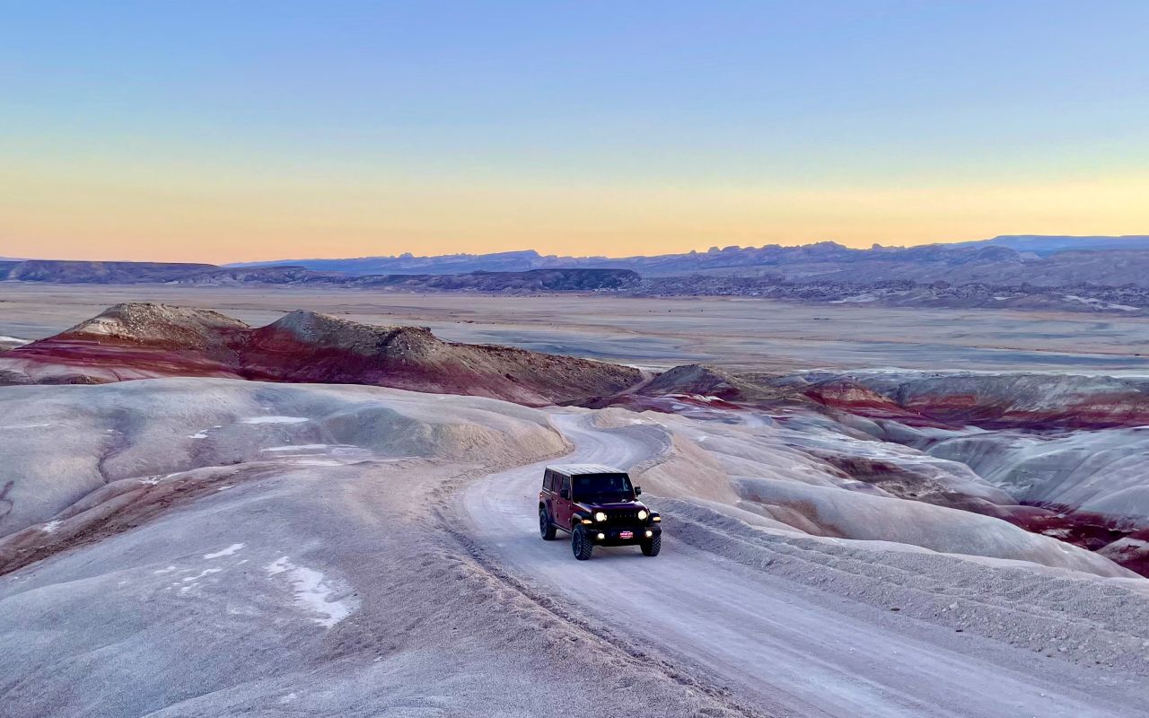 Sleeping Rainbow Adventures | Photo Gallery | 1 - Their Jeep tours take you off-road into the rugged, remote backcountry of Capitol Reef National Park and other awesome locations!