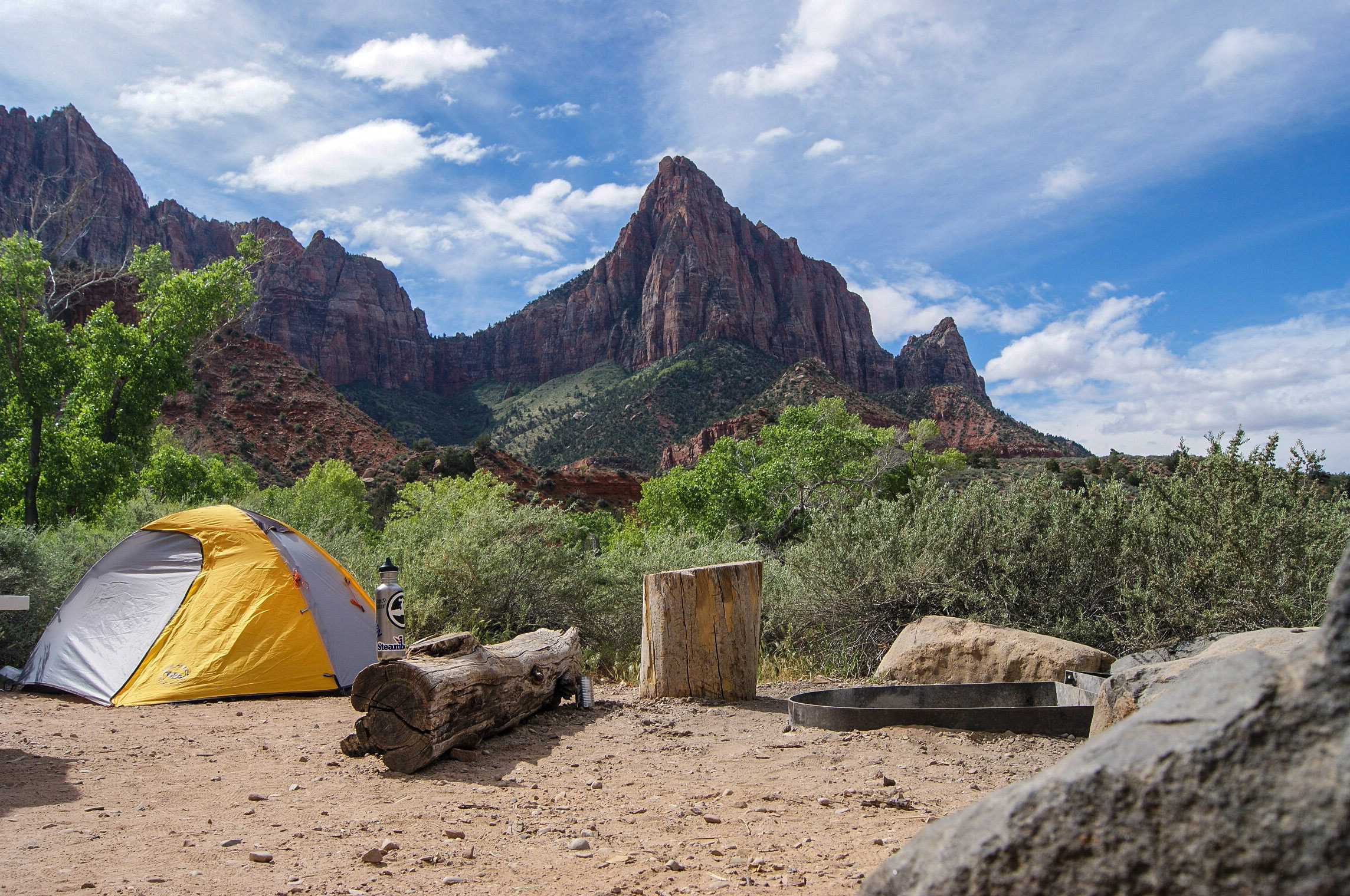 East rim camp area clearance zion