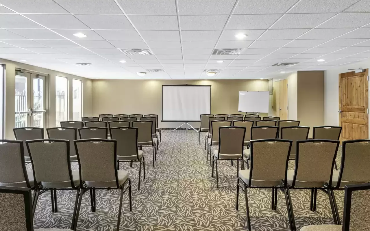 Book a room for your meeting. 