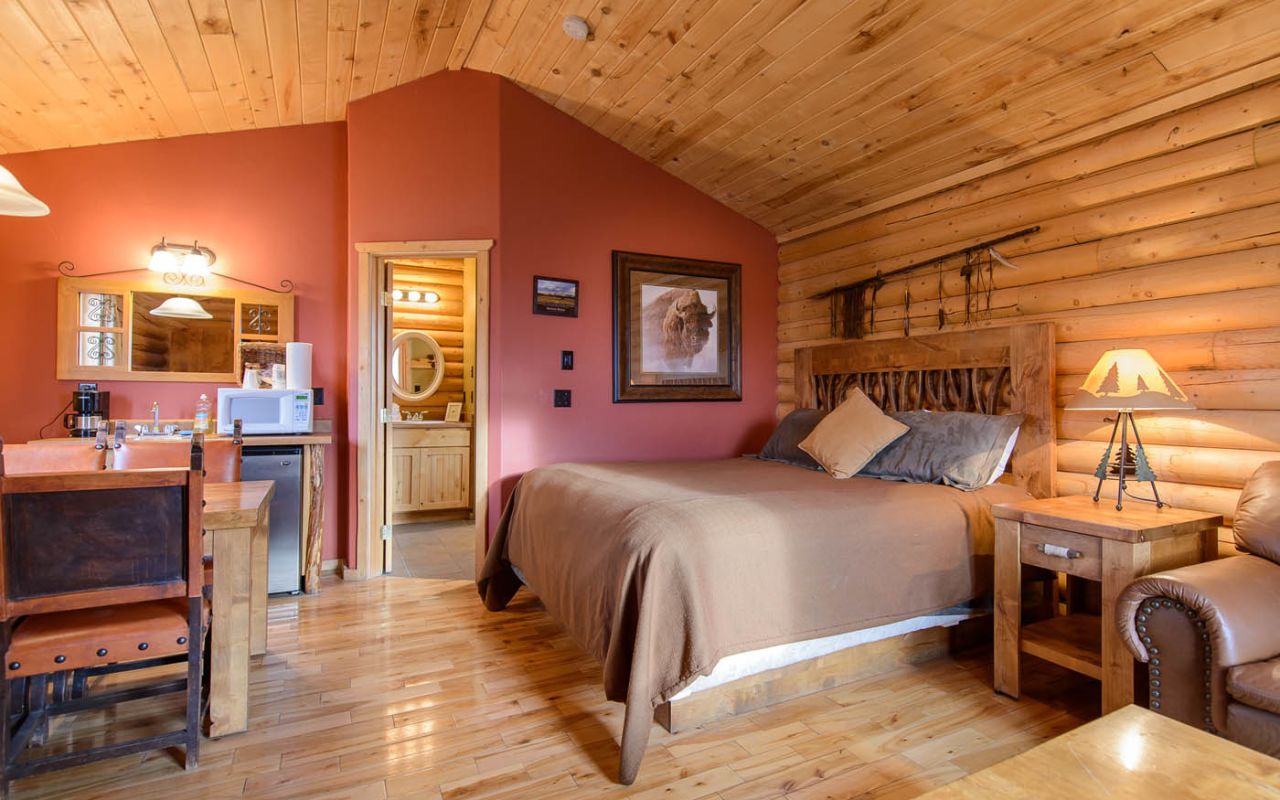 Zion Mountain Ranch | Photo Gallery | 11 - Preserve Cabin Suite Our most popular cabin style – the Preserve Cabin Suite has all the comforts of home. In addition to our standard amenities, this cabin also features a large champagne-style jetted tub.