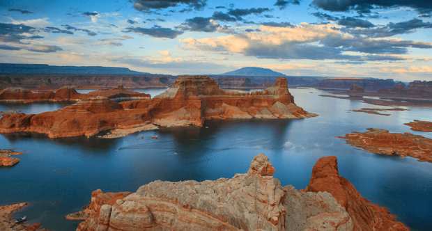 Cha Canyon From Lake Powell