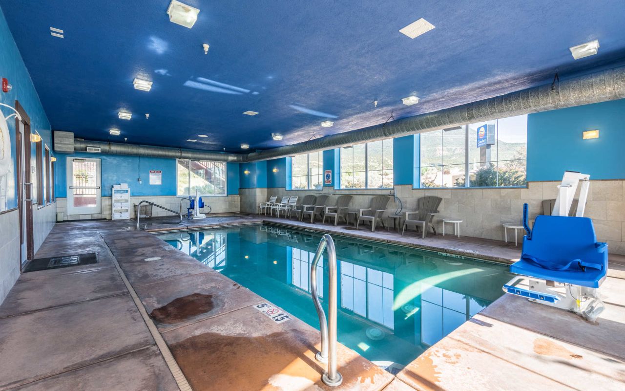 Comfort Inn & Suites Cedar City | Photo Gallery | 1 - Enjoy a swim in the indoor pool. 