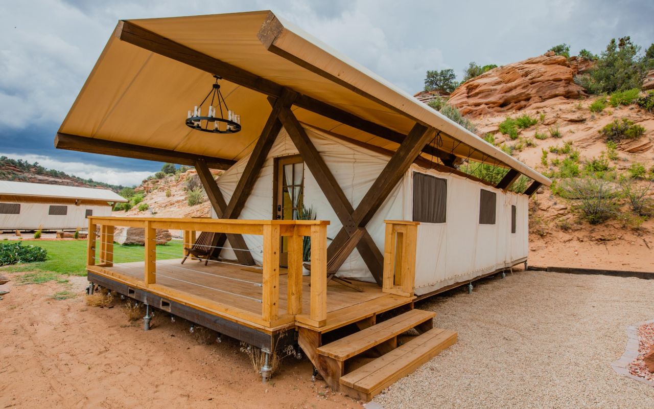 Cave Lakes Canyon Ranch | Photo Gallery | 7 - Luxury Canvas Cabin