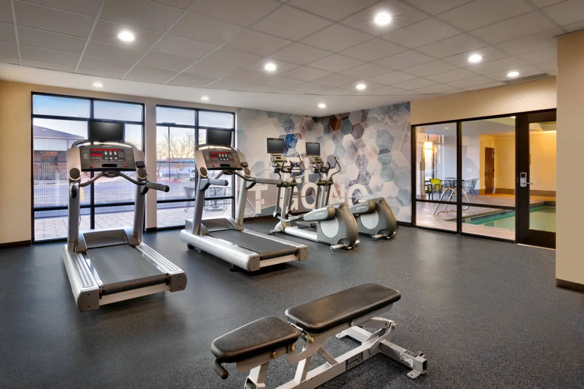 Springhill Suites by Marriott Provo | Photo Gallery | 3 - Enjoy a workout in the fitness center. Open 7 days a week, 24 hours a day. 