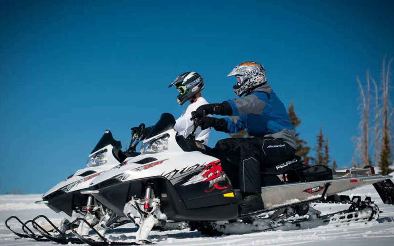 Ruby's Guided Tours | Photo Gallery | 7 - Snowmobile Tours Bring your sled and experience the exciting snowmobile trails of Southern Utah. Maps and information are available at Best Western Ruby's Inn.