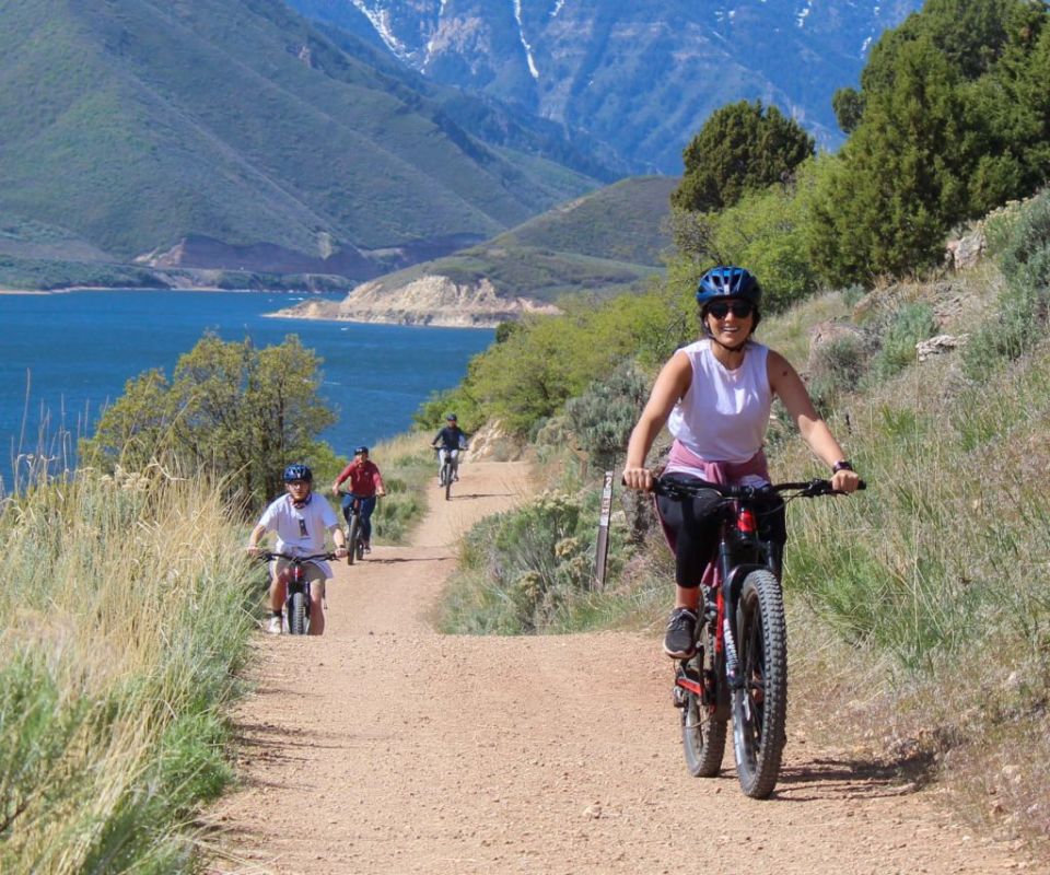 Learn the basics of mountain biking on the beautiful trails at Soldier Hollow Nordic Center.  Lessons included 2.5 hours of instruction and a day trail pass at the venue.  Both group and private lessons are available.