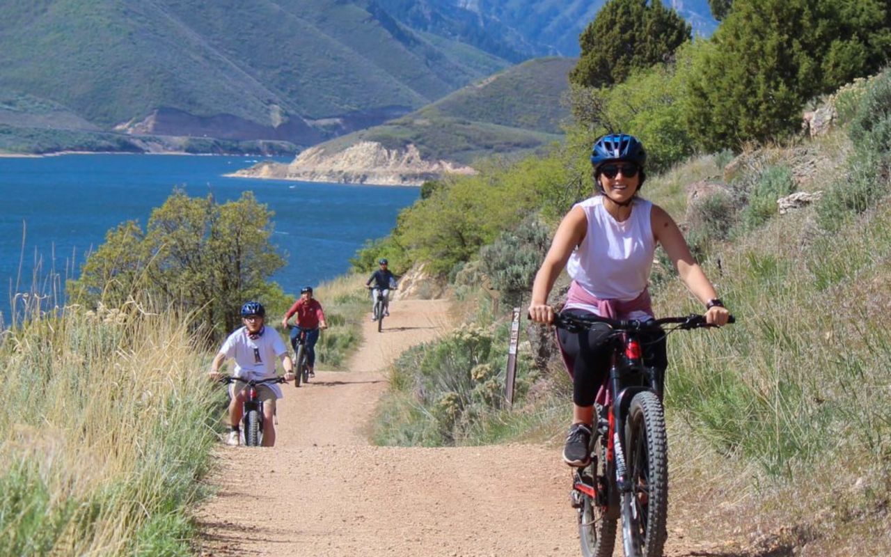 Learn the basics of mountain biking on the beautiful trails at Soldier Hollow Nordic Center.  Lessons included 2.5 hours of instruction and a day trail pass at the venue.  Both group and private lessons are available.