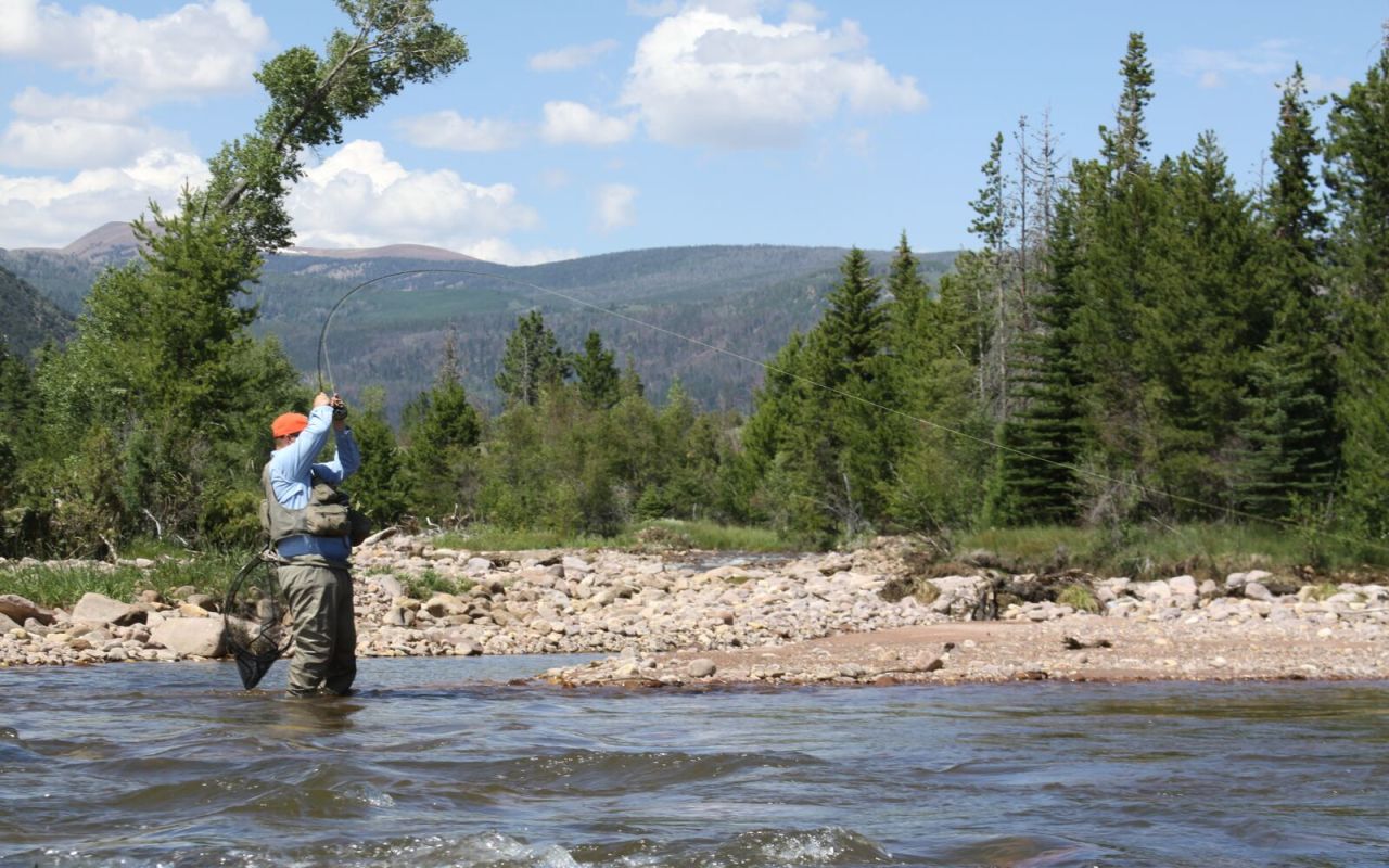 Crystal Ranch Lodge | Photo Gallery | 0 - Crystal Ranch fly fishing  packages include luxury, riverside lodging accommodations, all meals (gourmet breakfast, stream-side lunch, and gourmet dinner) and beverages, guided wade fishing, snacks, all gear (rods, reels, waders, and boots), flies and end tackle, and most Ranch activities.