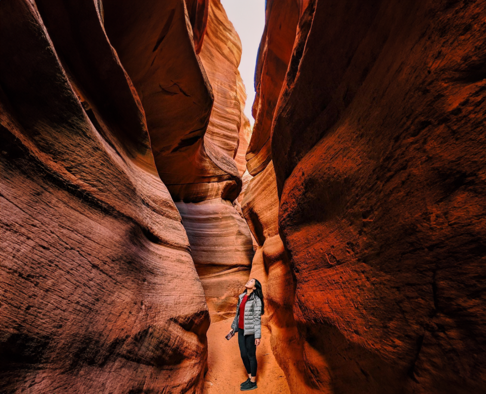Make action-packed memories that will last a lifetime with your group or family on the Peek-A-Boo Slot Canyon tour!