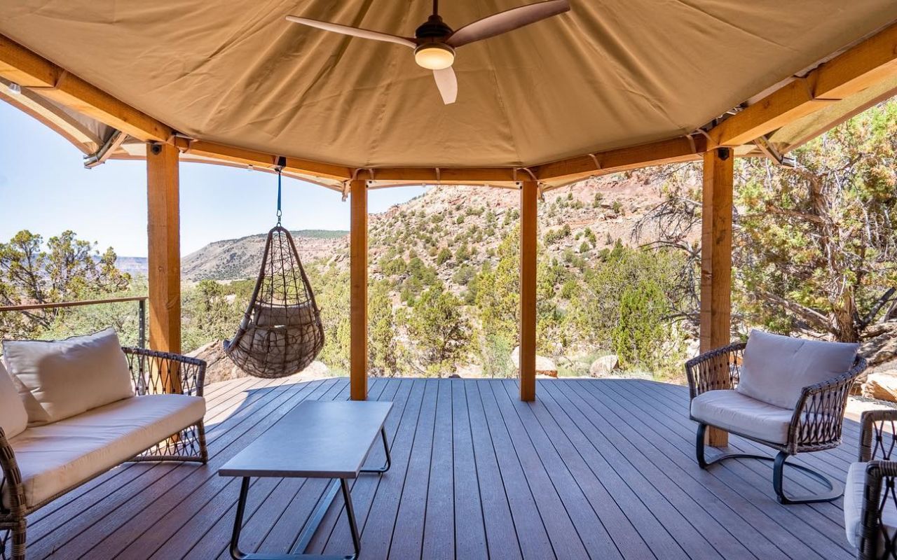 Open Sky Zion | Photo Gallery | 1 - Sit back and enjoy the beautiful scenery at Open Sky Zion. 