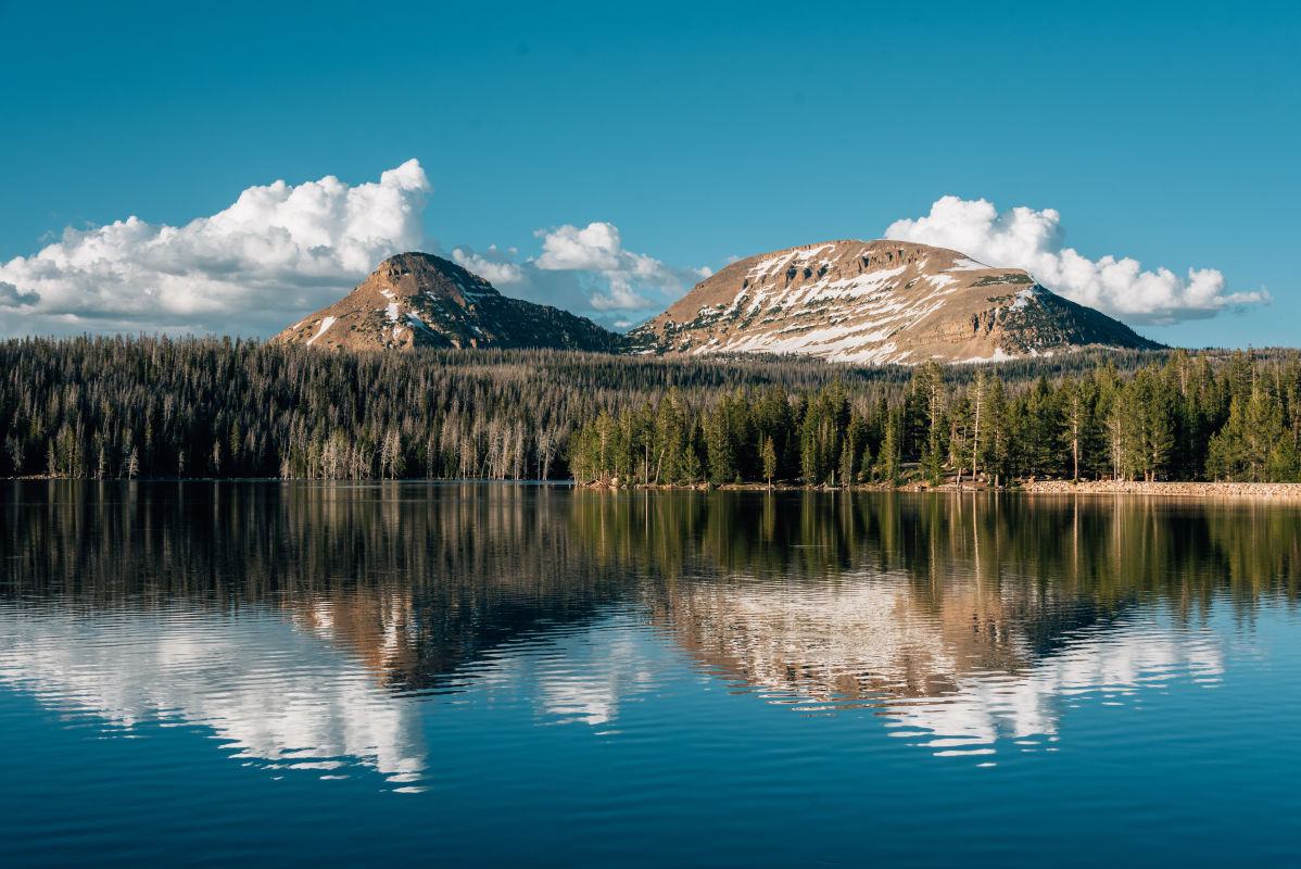 Uinta Mountains | Photo Gallery | 1 - Trial lake in the Uinta Mountains