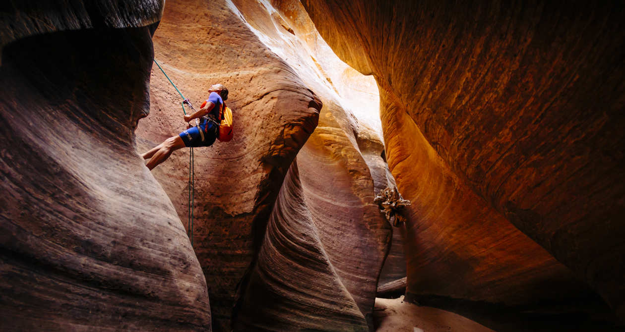 Family Attractions | Photo Gallery | 0 - Sand and Slot Canyons in Utah's Grand Staircase-Escalante Region 
Not to brag about our public lands again, but Grand Staircase National Monument is 2 million acres of sand and slot canyons. Hike Zebra Canyon or Spooky and Peek-A-Boo slot canyons, a short drive from Bryce Canyon National Park.
