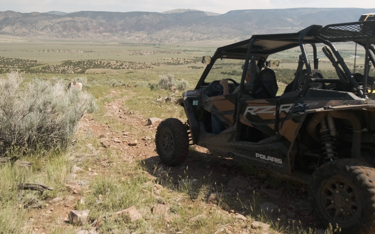 John Jarvie OHV Trail | Photo Gallery | 2 - Enjoy a leisurely ride on this Vernal OHV trail.