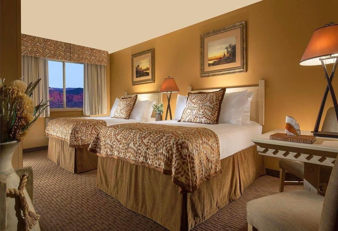 Traditional r ooms and suites are available year-round.