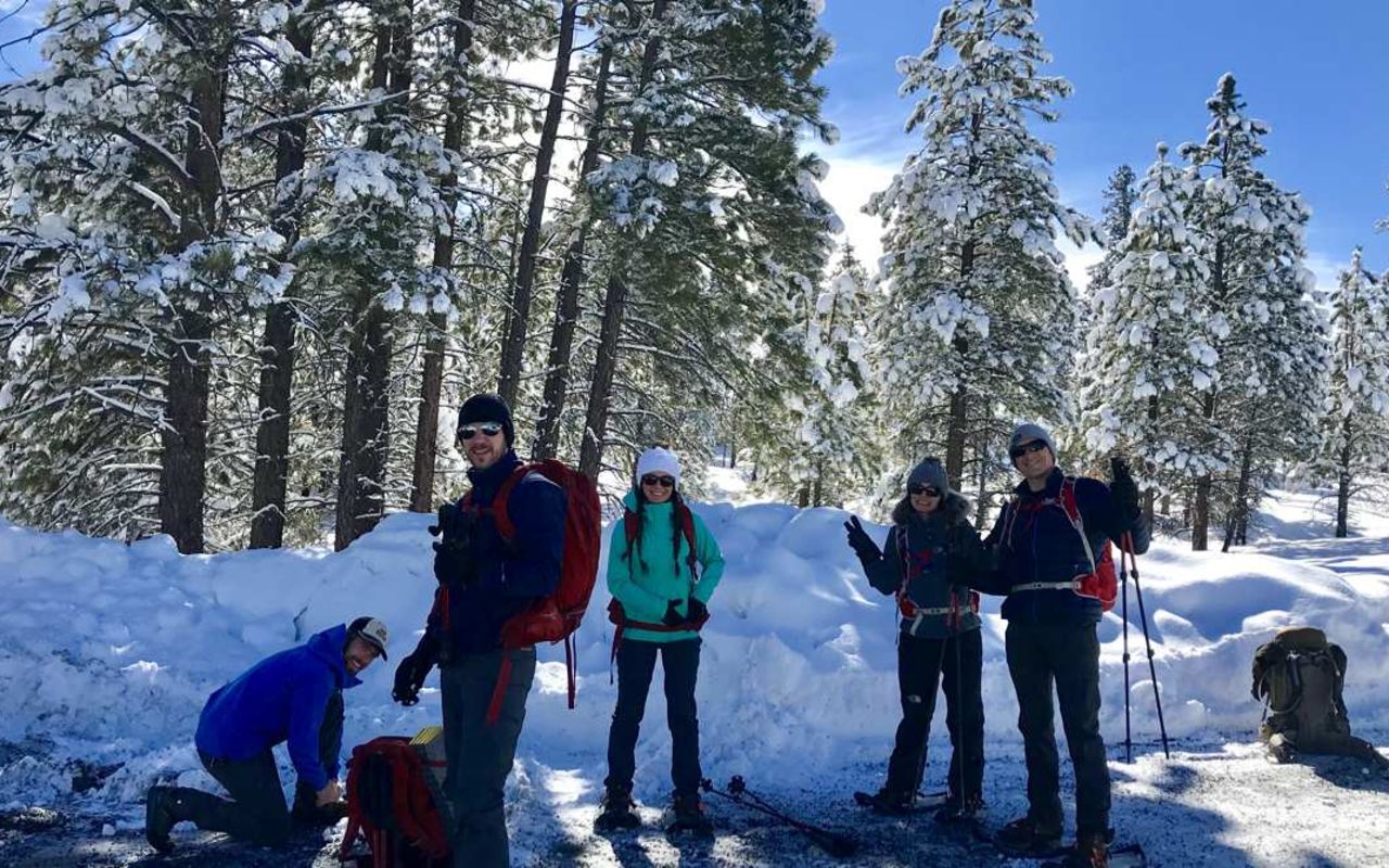 The Wildland Trekking Company | Photo Gallery | 3 - Hiking in Snow