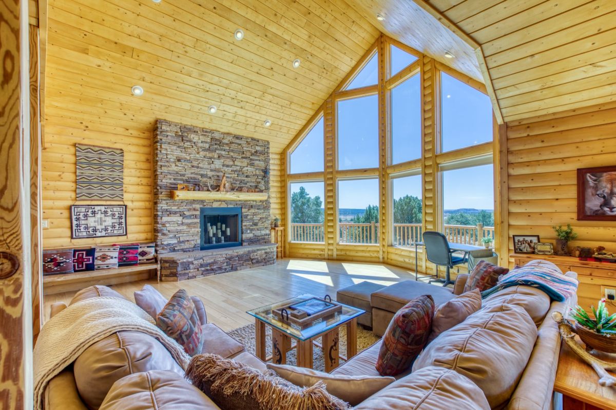 Zion Stays Vacation Rentals | Photo Gallery | 1 - Rest and relax in one of their cabin homes.