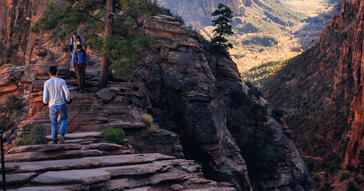 Angels landing best hikes zion national park clearance