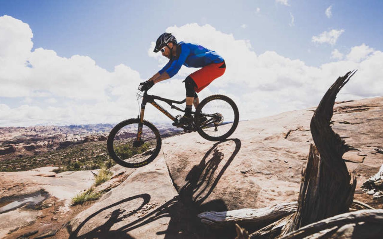 Slickrock Moab Mountain Bike Trail